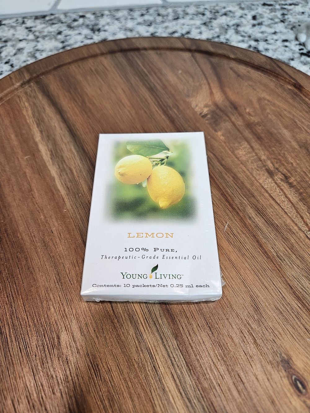 Young Living Lemon Essential Oil 10 Packets
